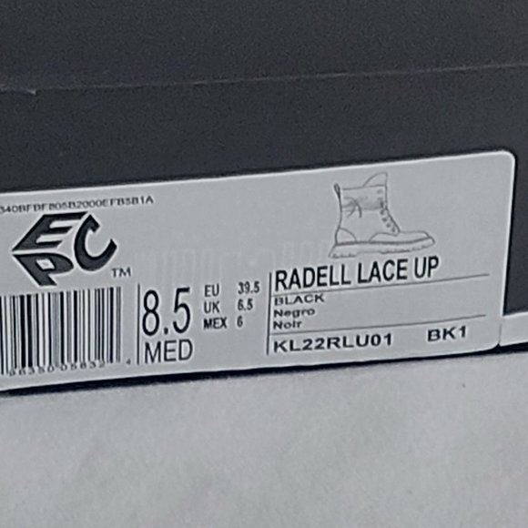 Kenneth Cole Women's Radell Lace up Leather Boots - Picture 5 of 5